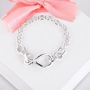 sterling silver bracelet.